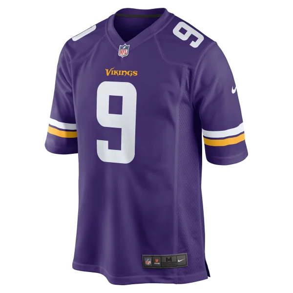 Men’s Nike Trishton Jackson Purple Minnesota Vikings Game Jersey 3